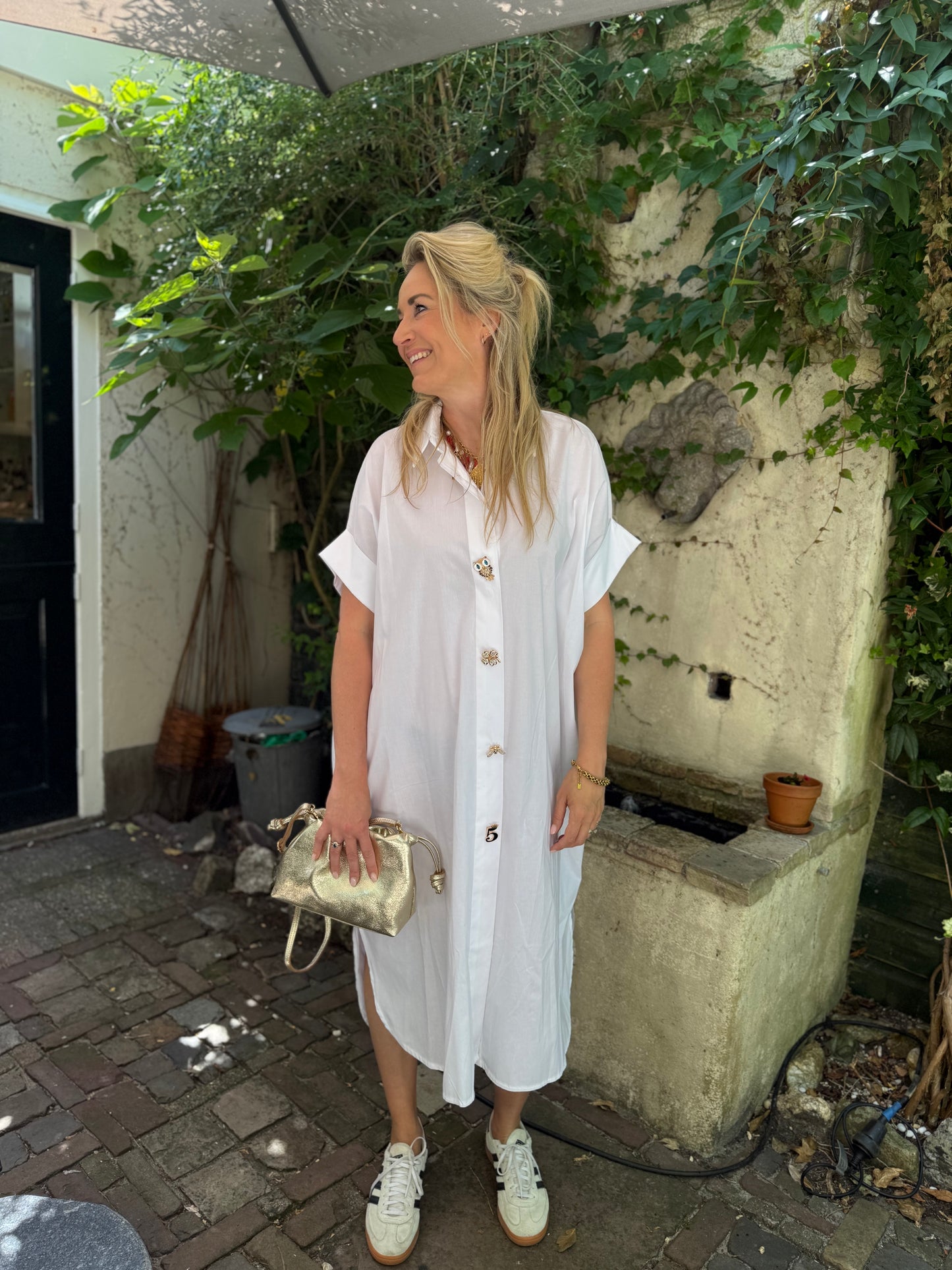 Golden bag leer