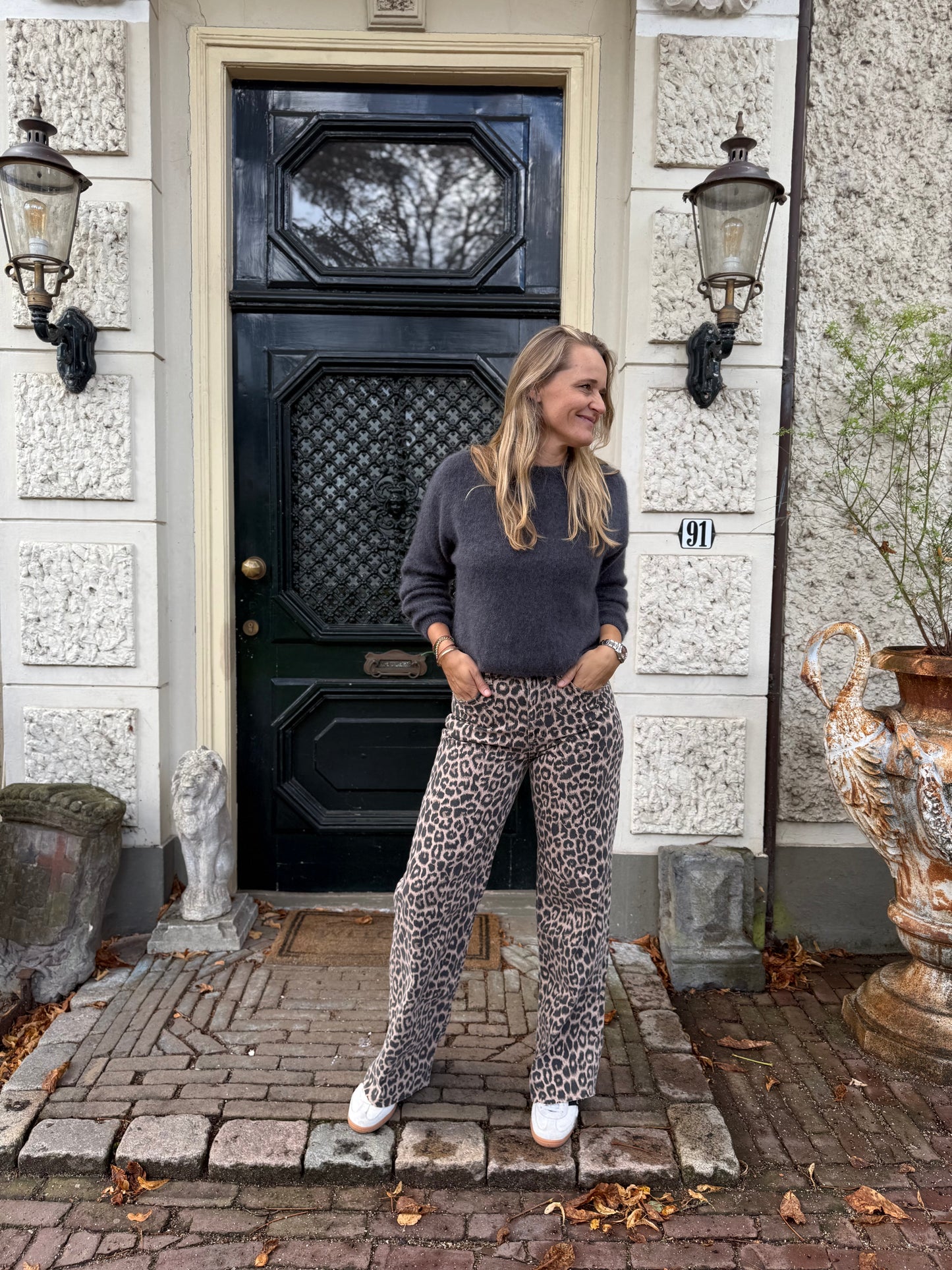 Mohair sweater grey