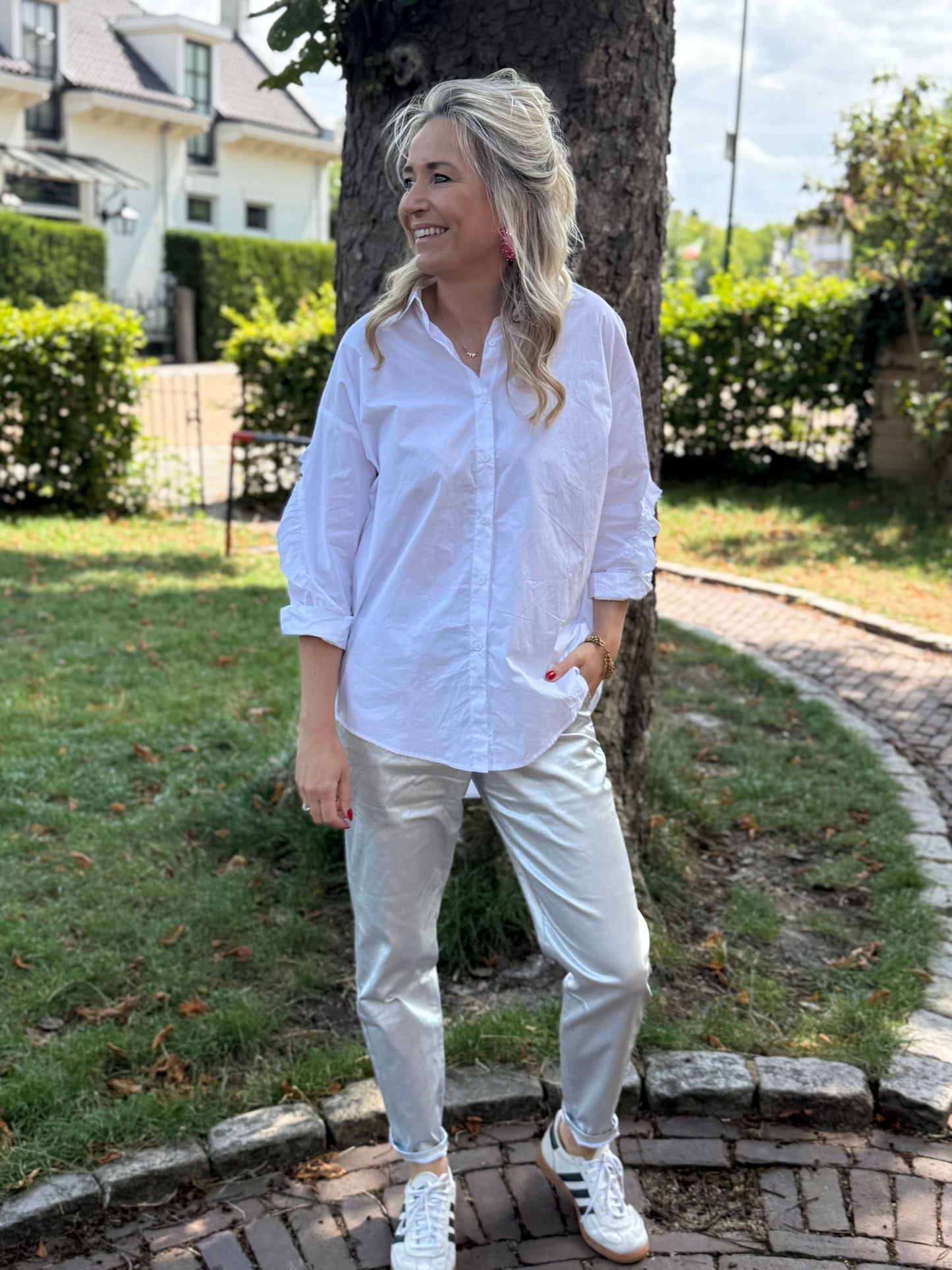 Broek Roxy Silver