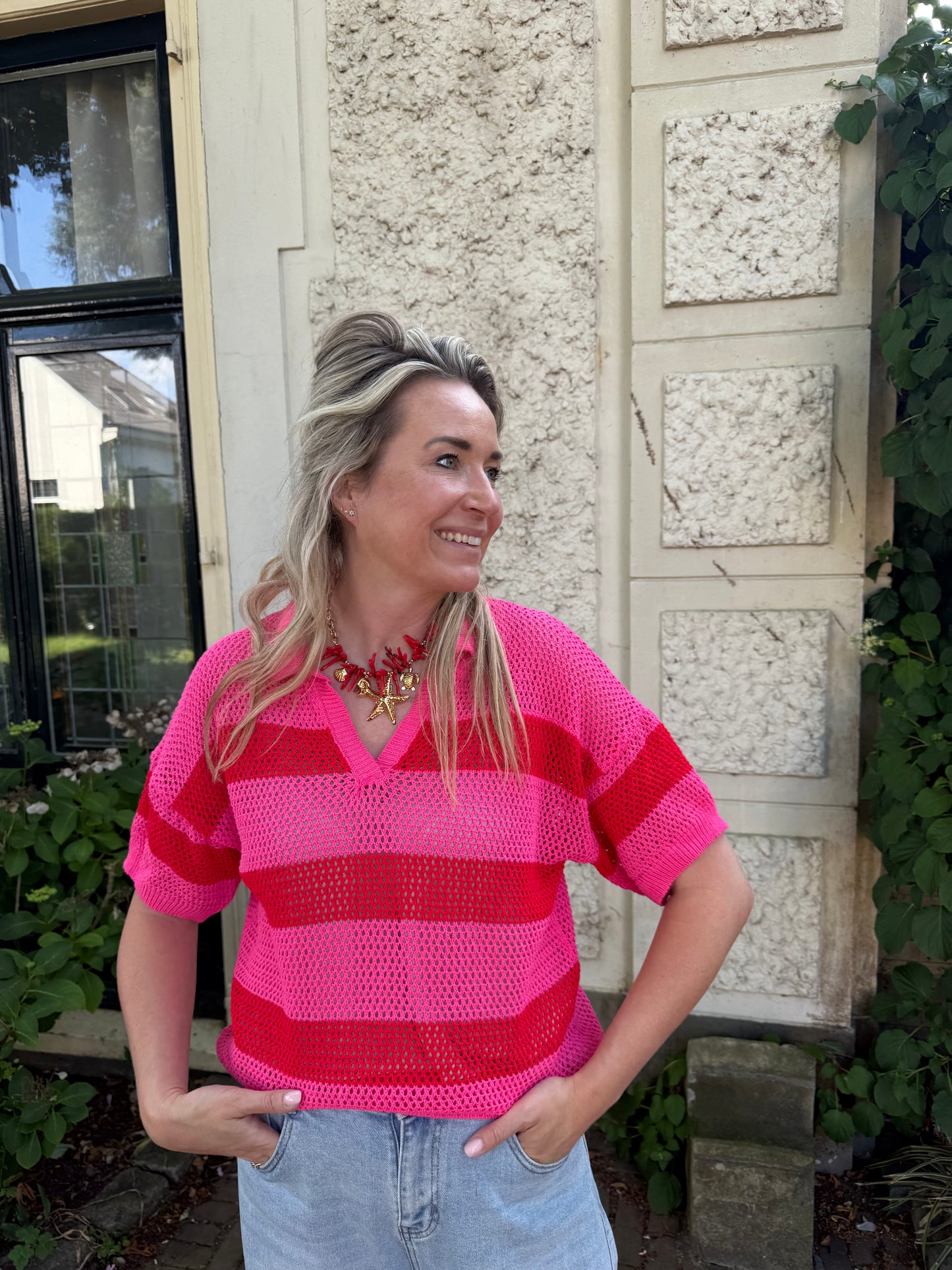 Happy striped shirt