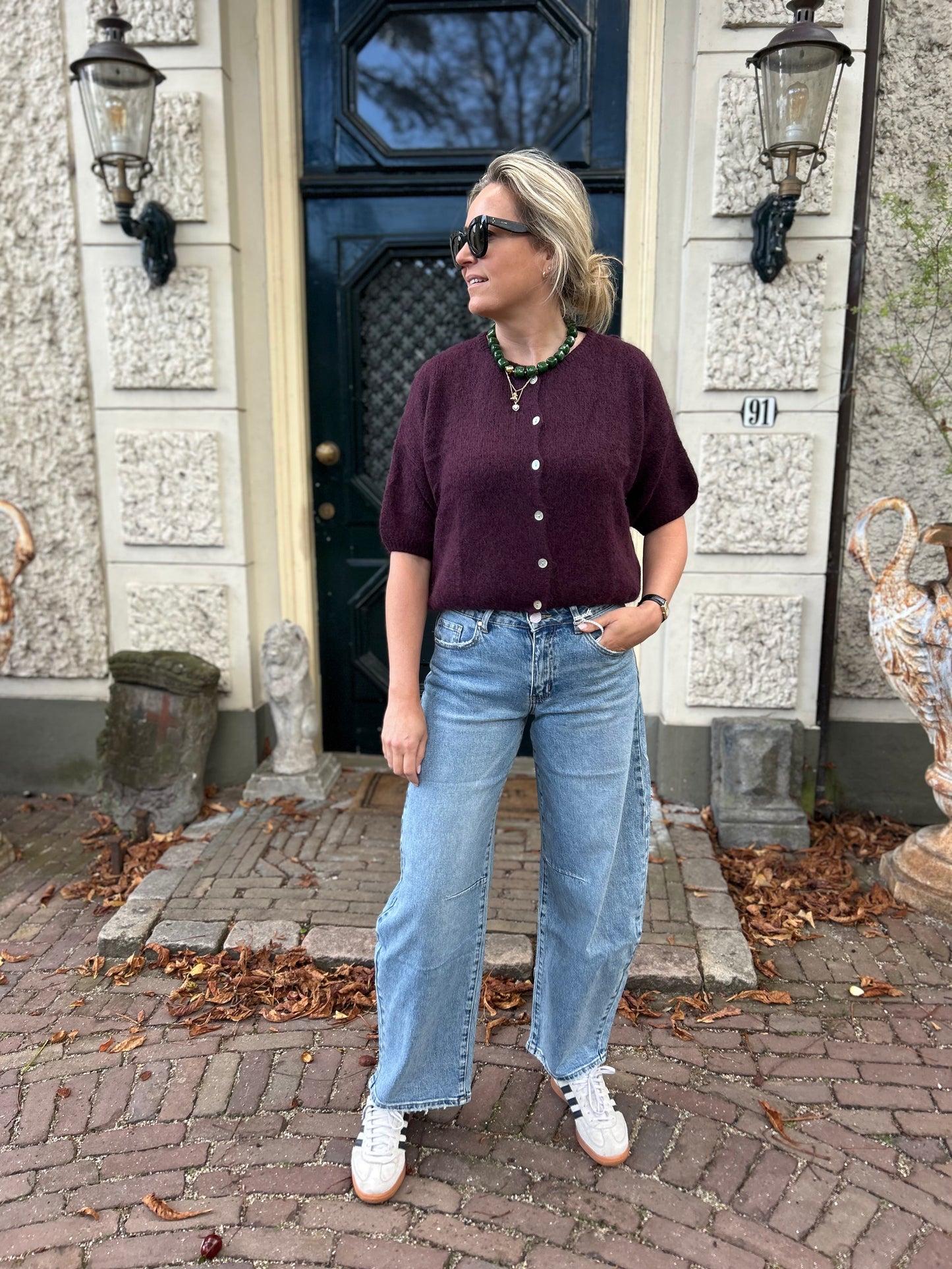 Barrel jeans spijker