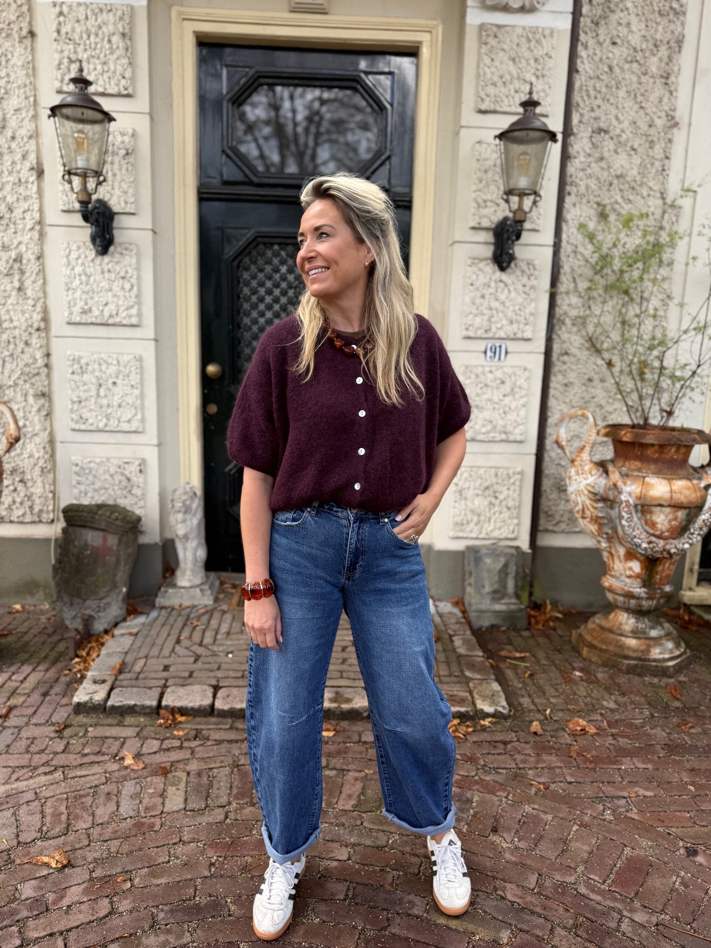 Barrel jeans spijker