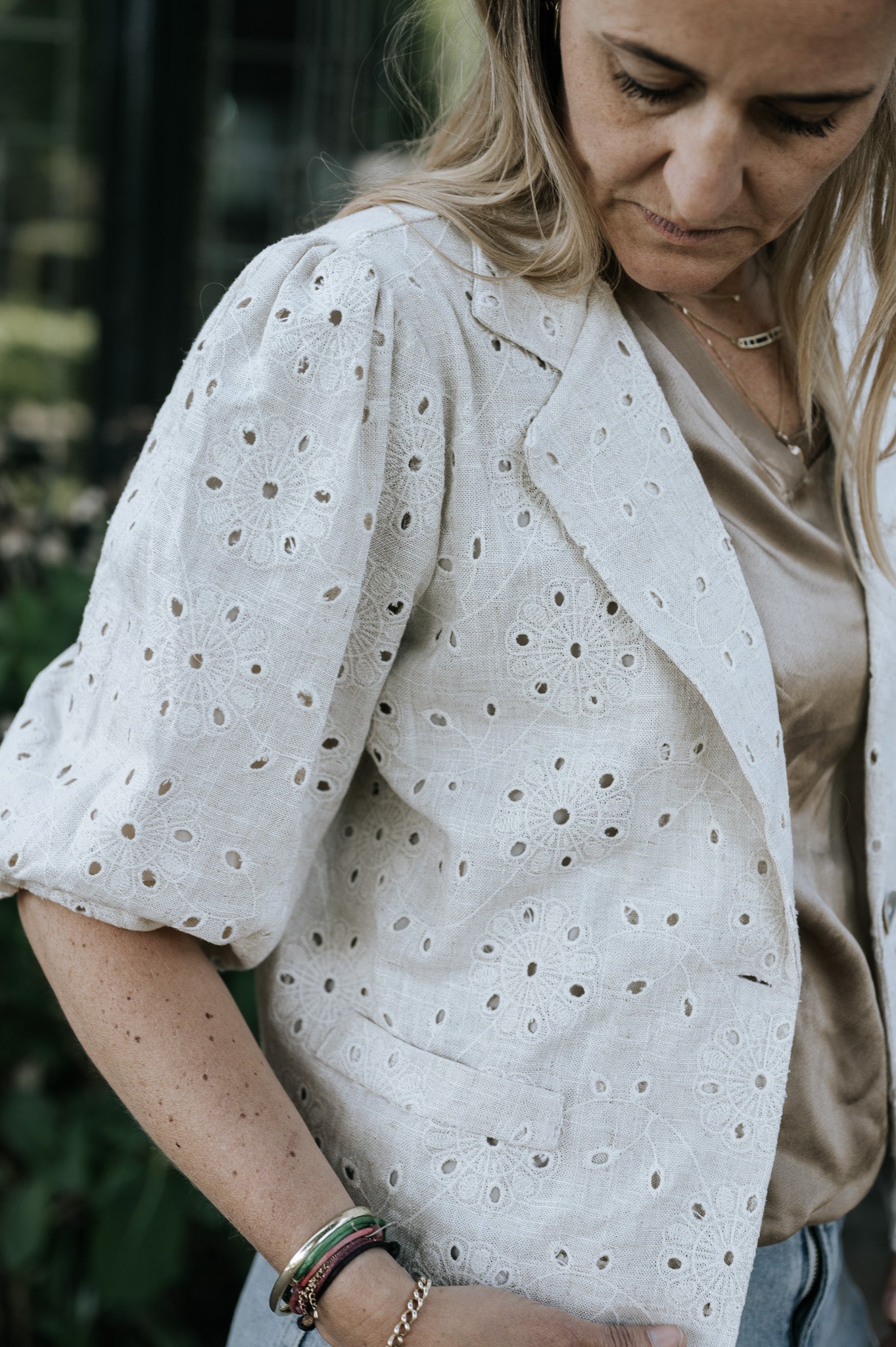 Blazer broderie