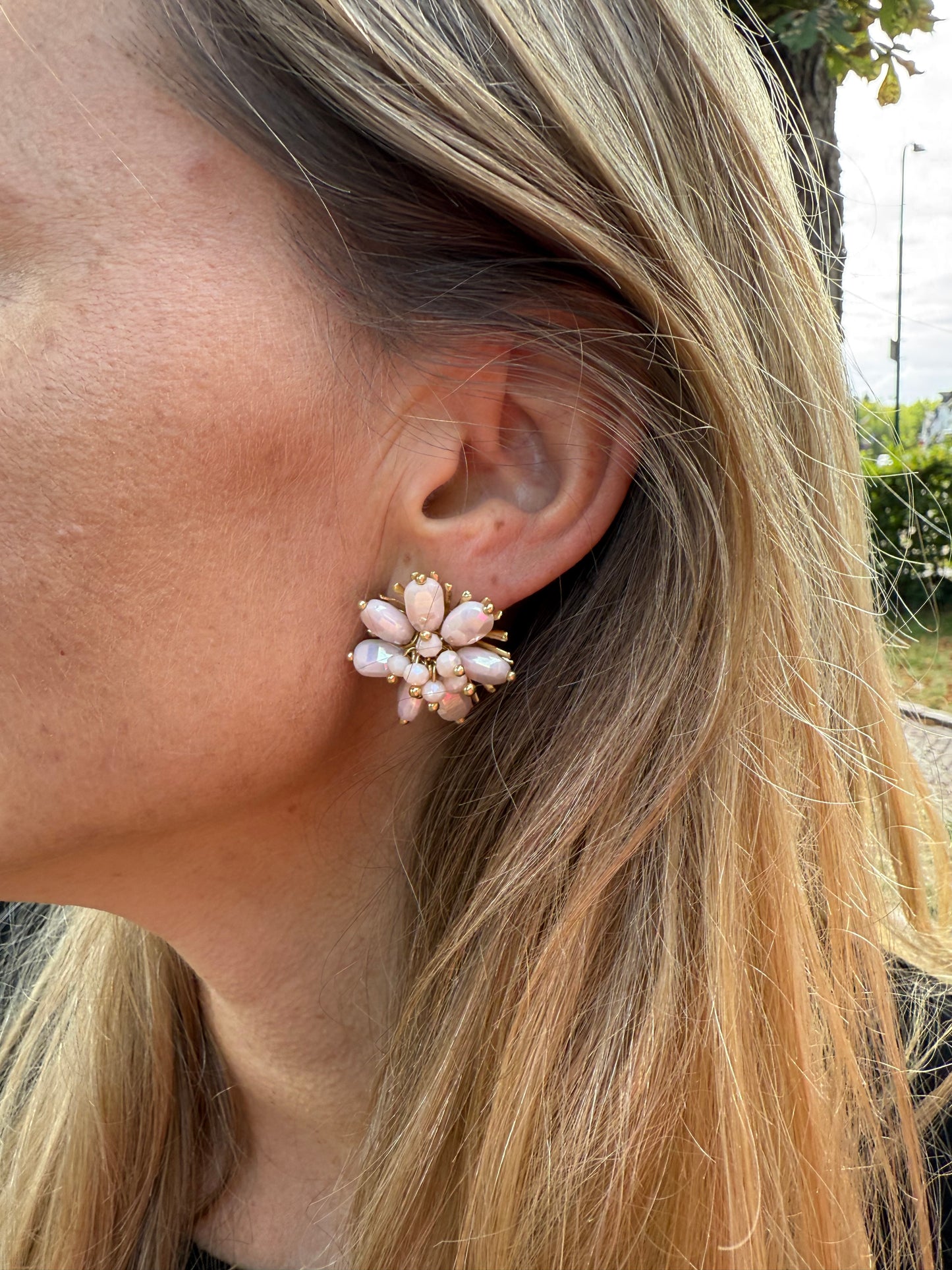 Oorbel flower