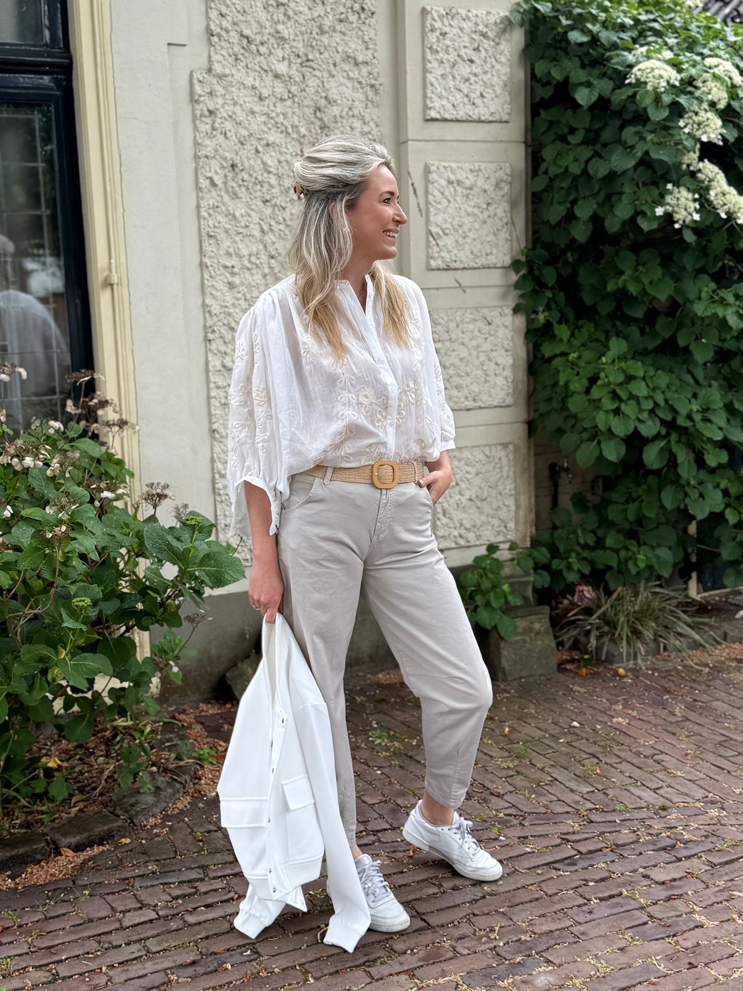 Blouse bloem