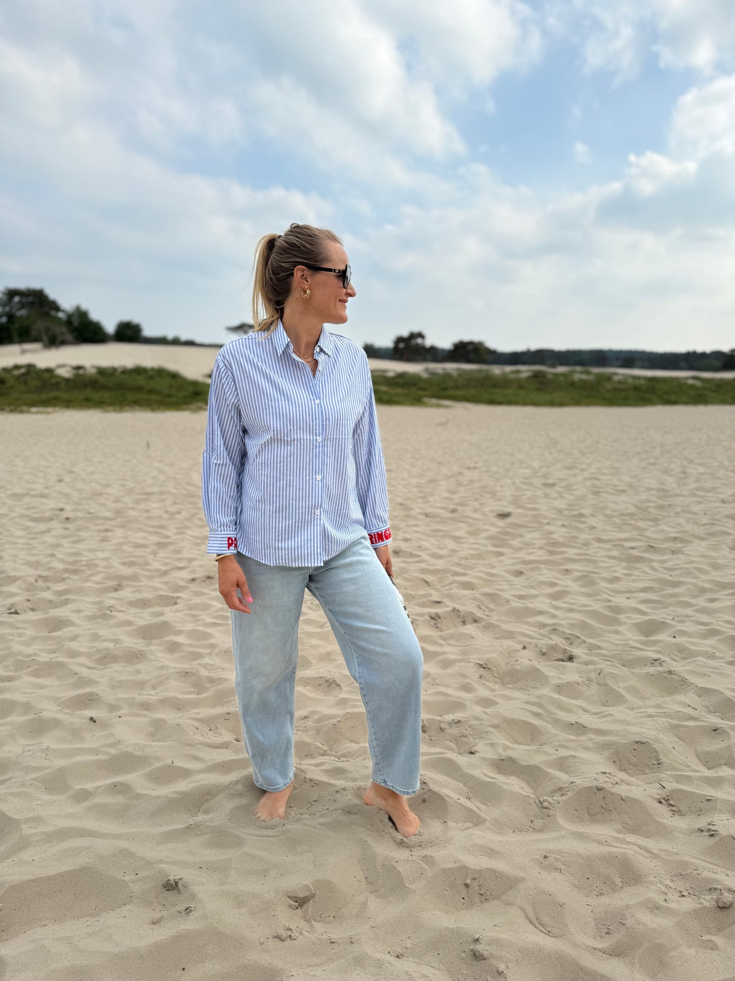 Palm spring blouse