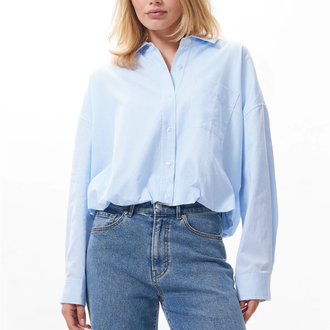 Blouse Tuck-in Blauw Catwalk Junkie