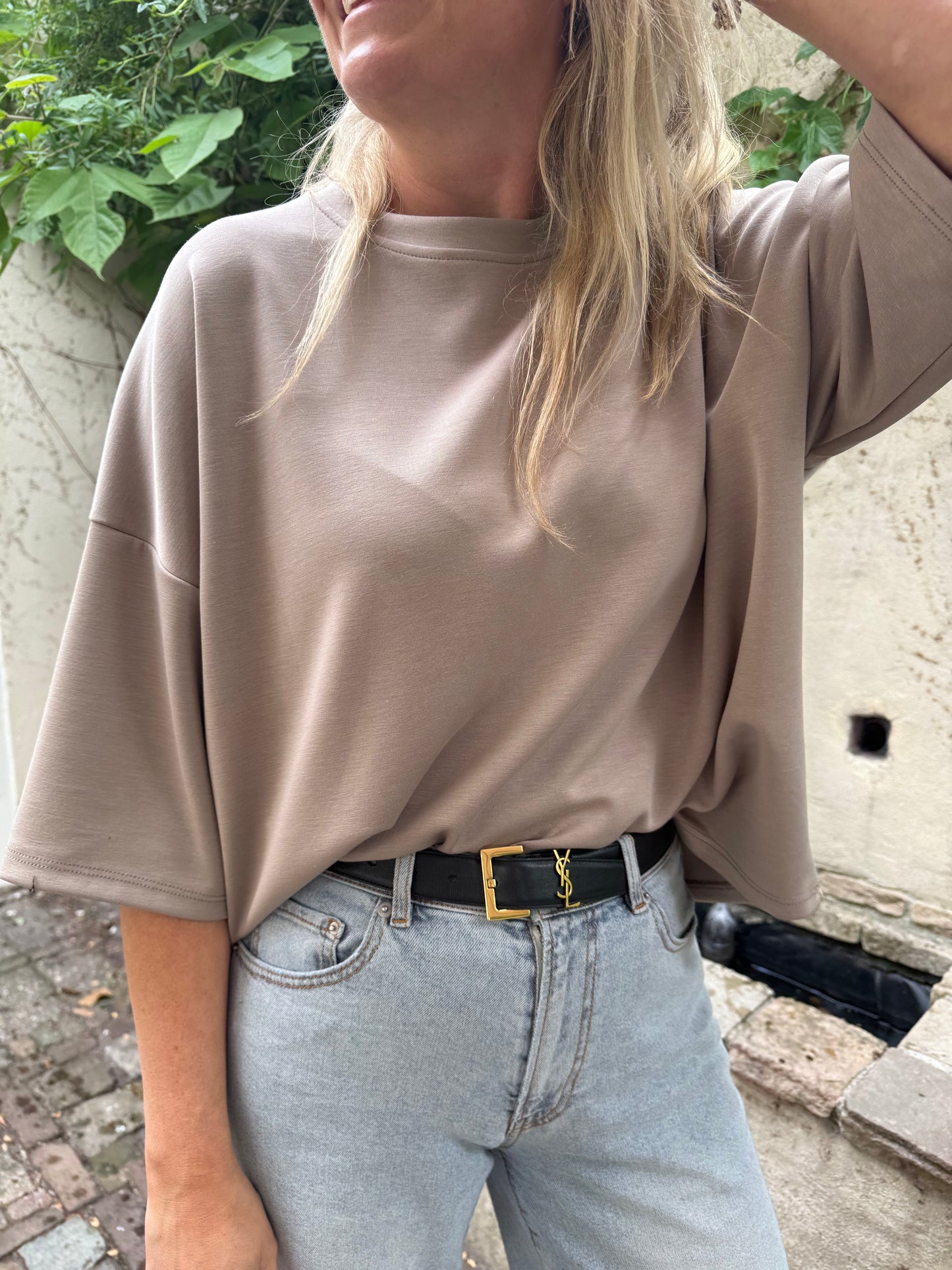 Sweatshirt korte mouw