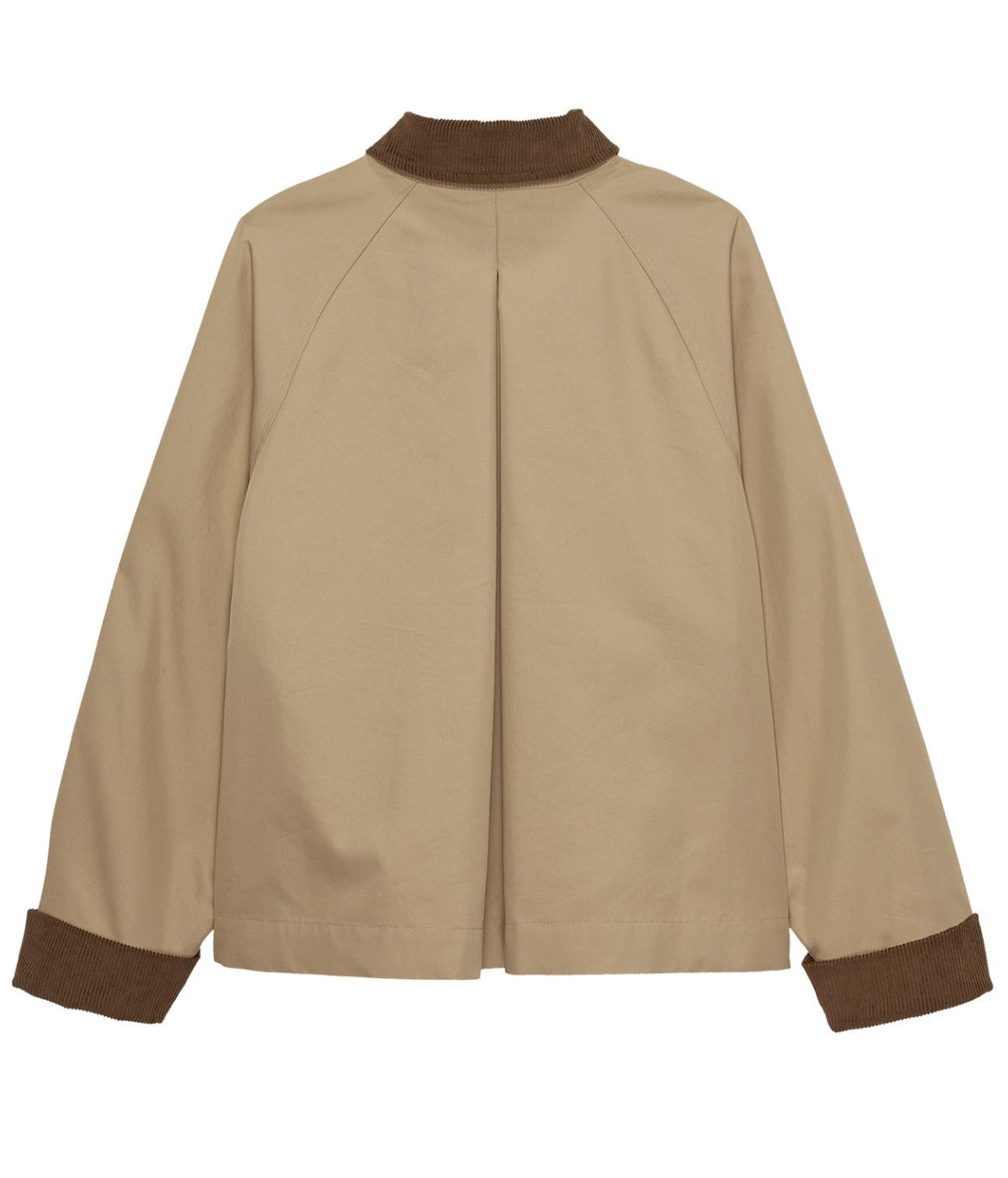 Oversized cape trenchcoat