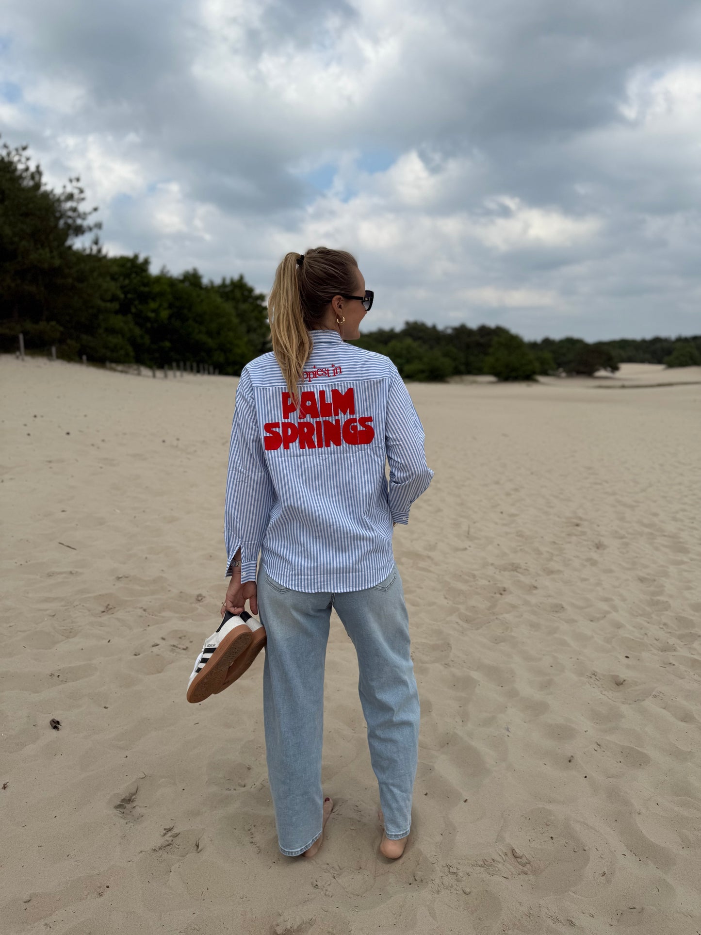 Palm spring blouse