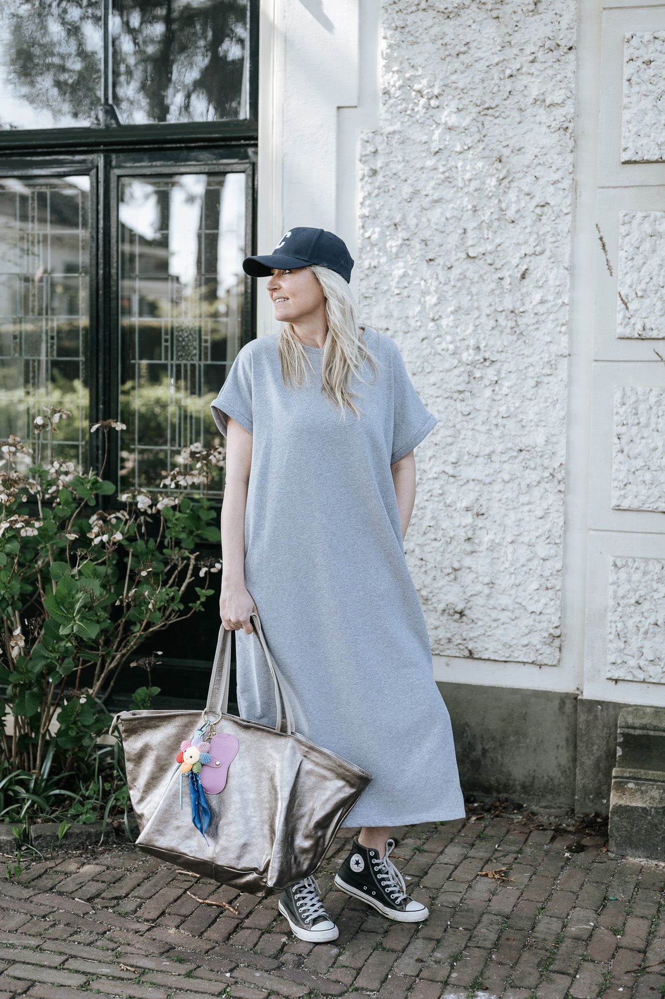 Lange sweater jurk