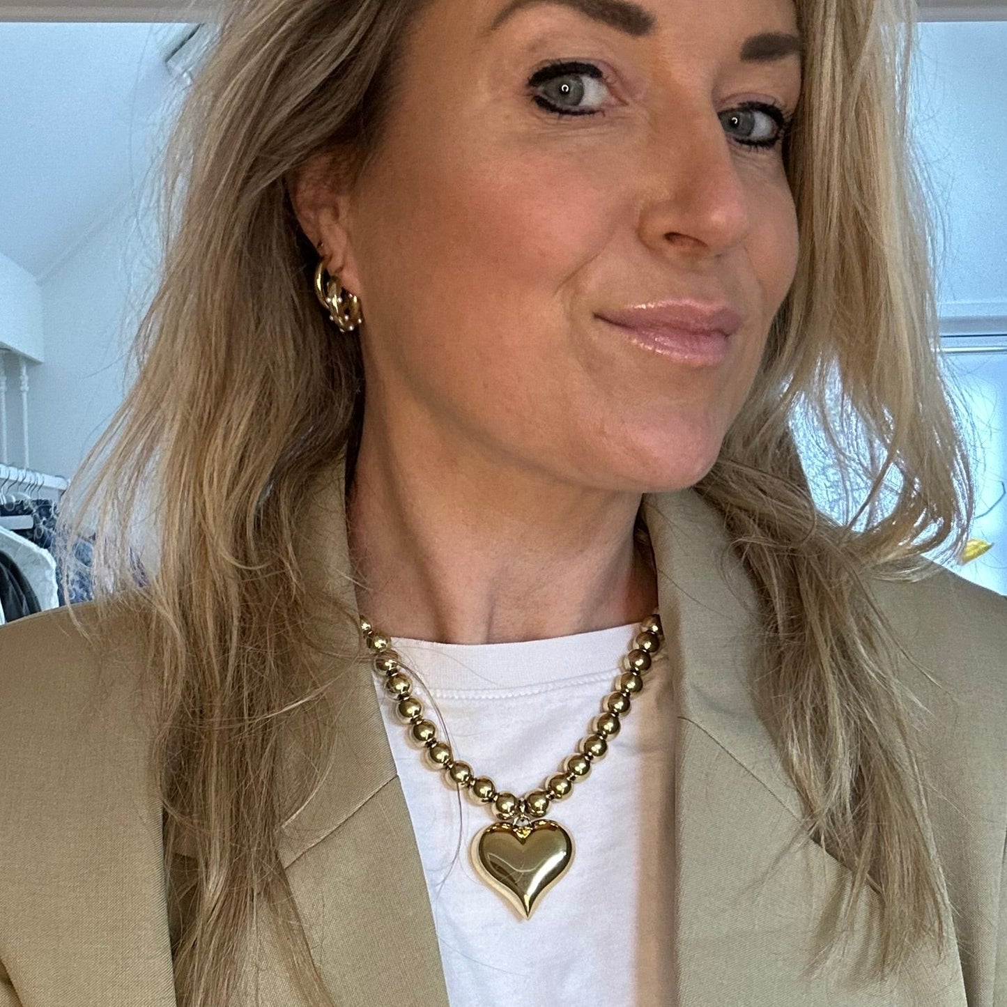 Ketting grof met groot hart