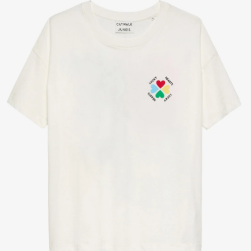 Catwalk Junkie shirt wit Lucky