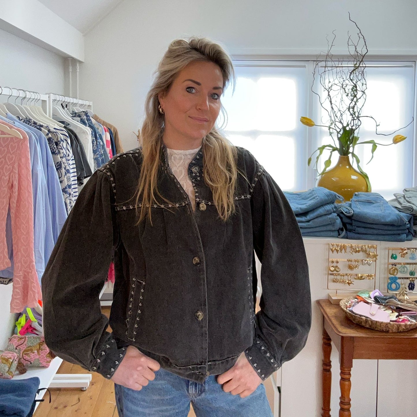 Jack denim zwart/grijs M/L
