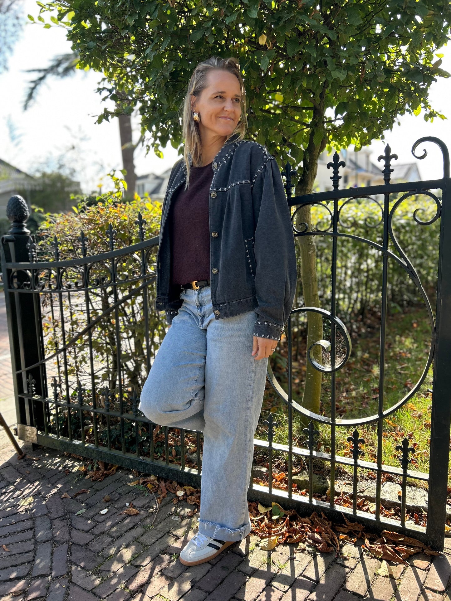 Jack denim zwart/grijs