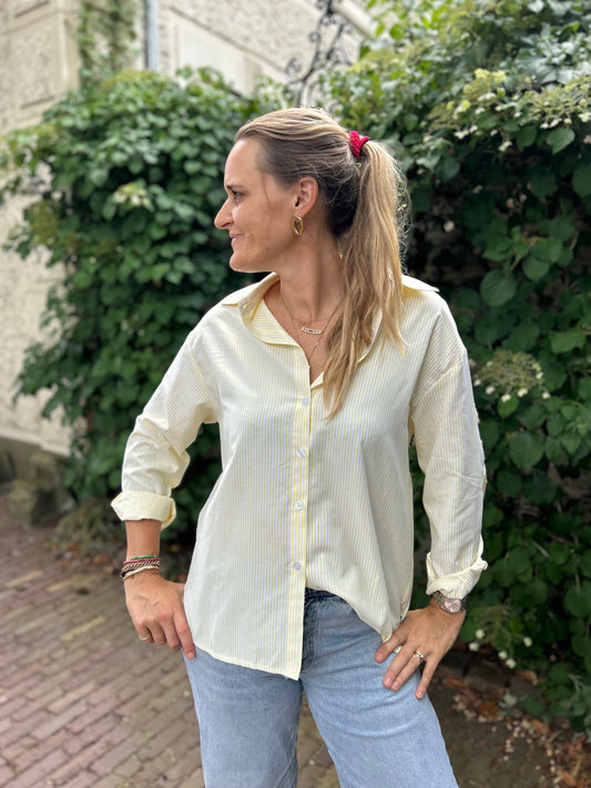 Blouse NY geel