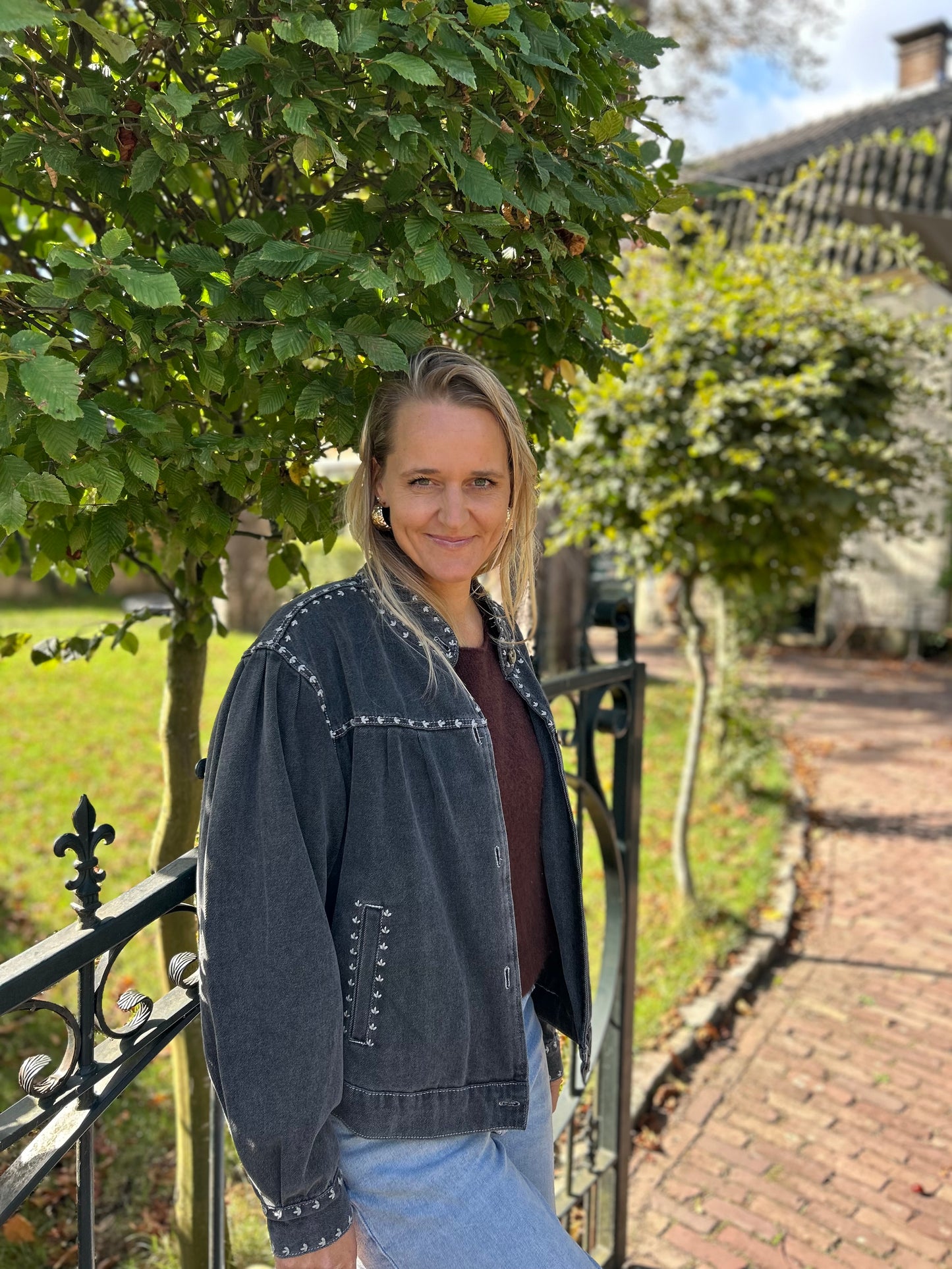 Jack denim zwart/grijs