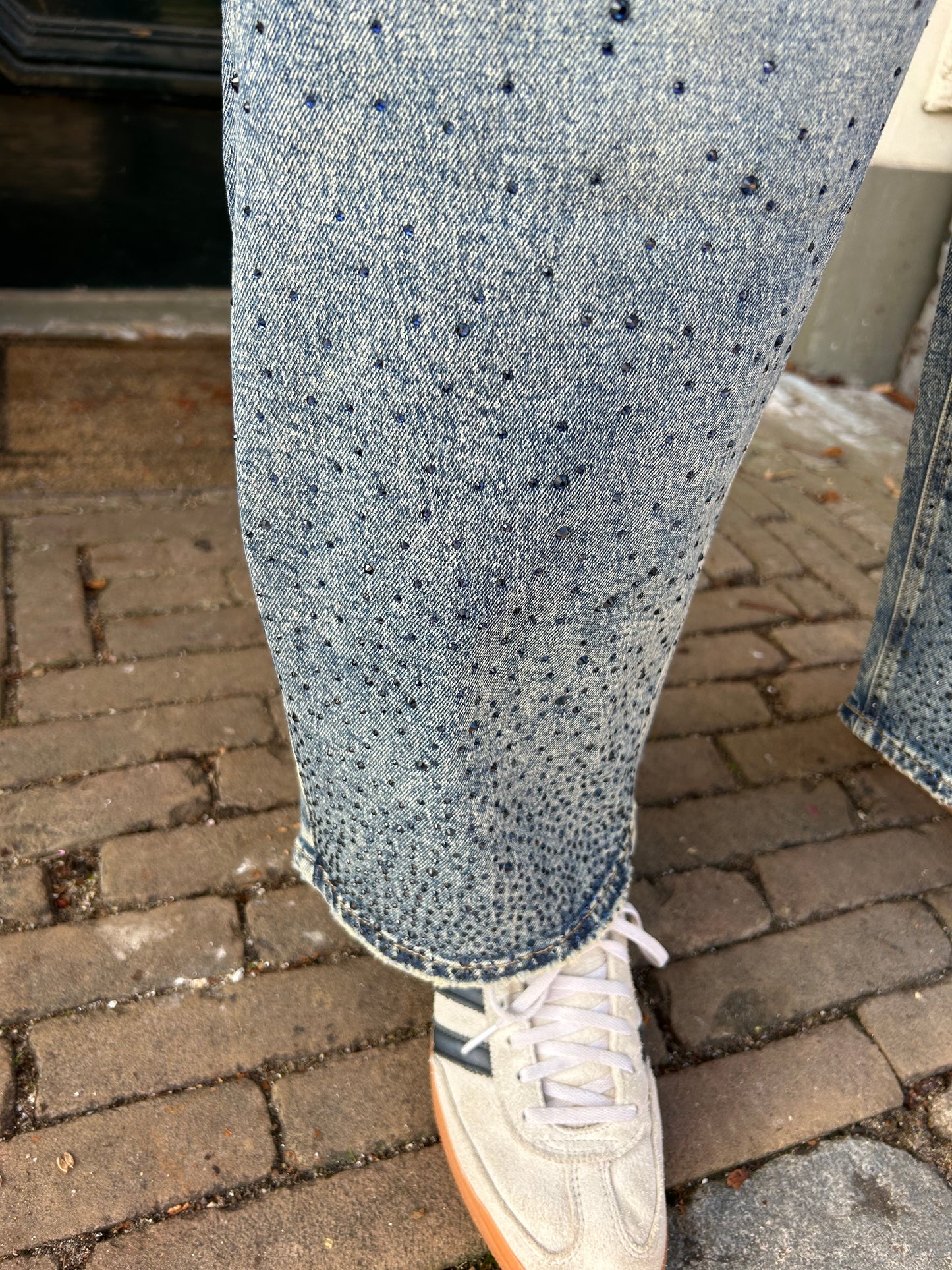 Jeans strass blue