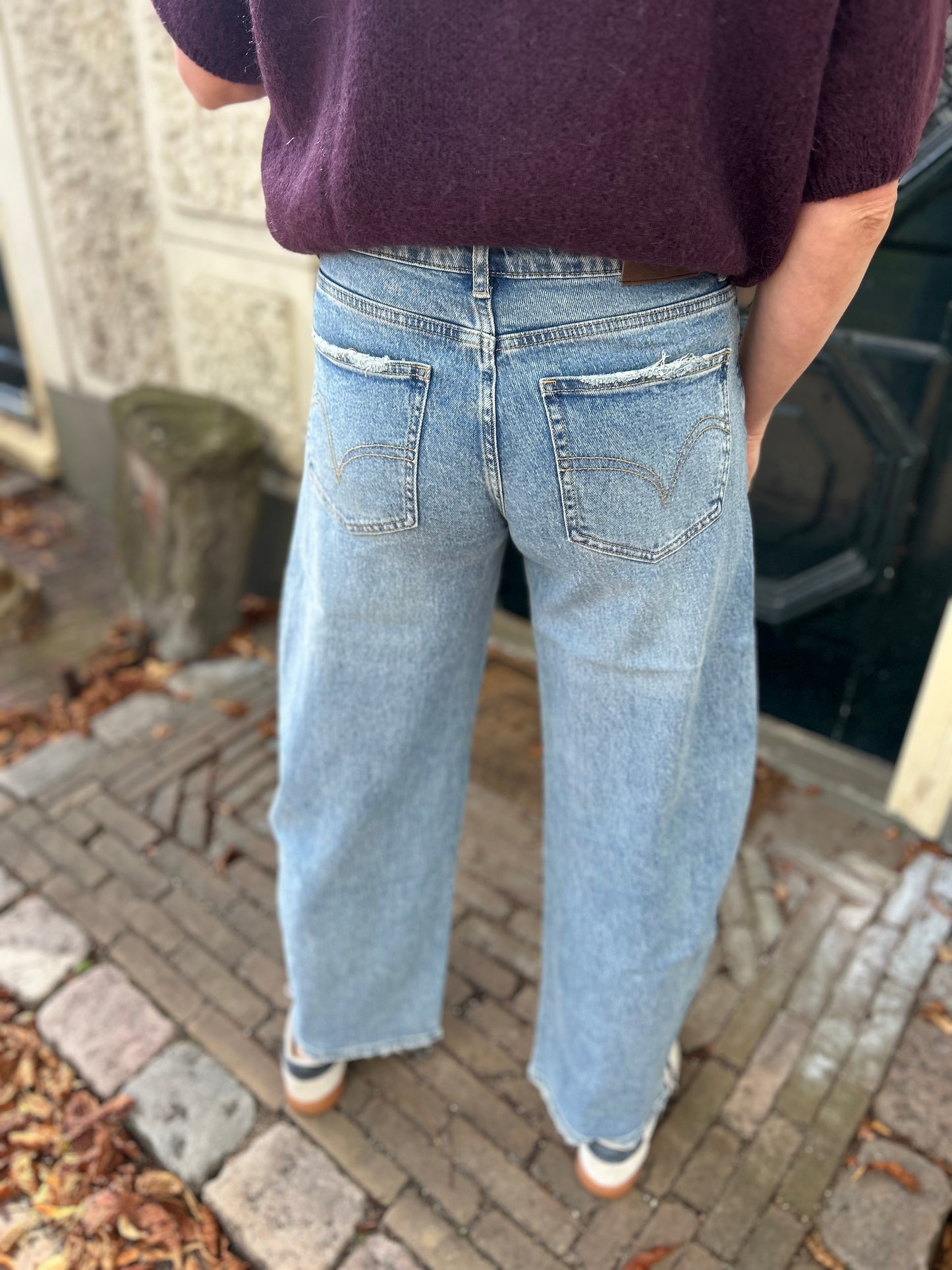 Barrel jeans spijker
