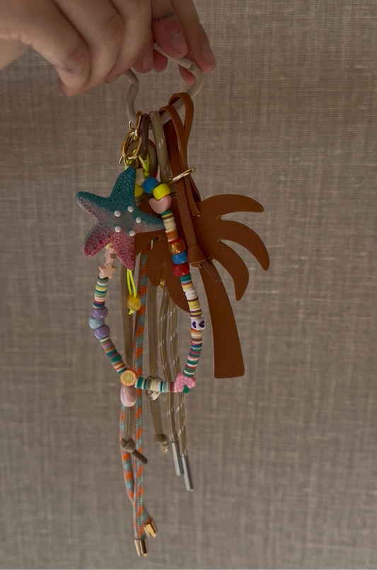 Tassenhanger zeester/palm