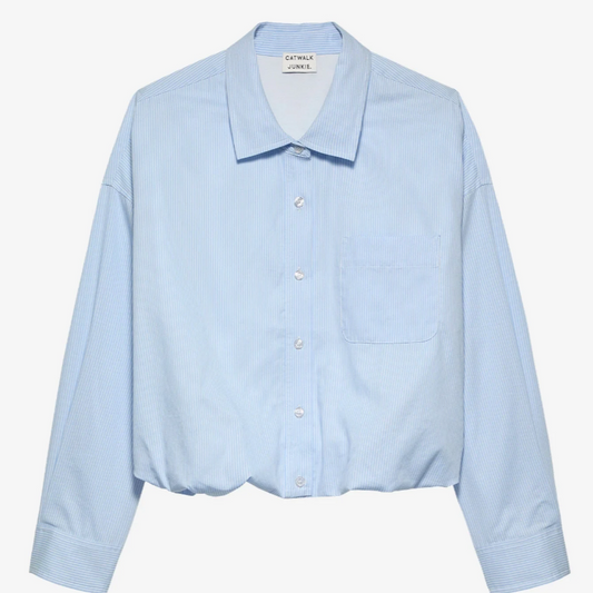 Blouse Tuck-in Blauw Catwalk Junkie