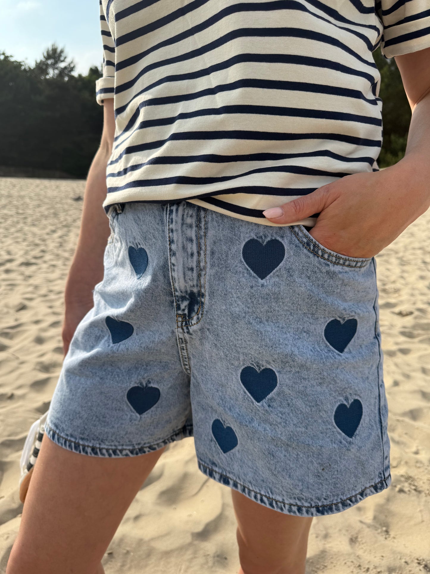 Shortje met harten