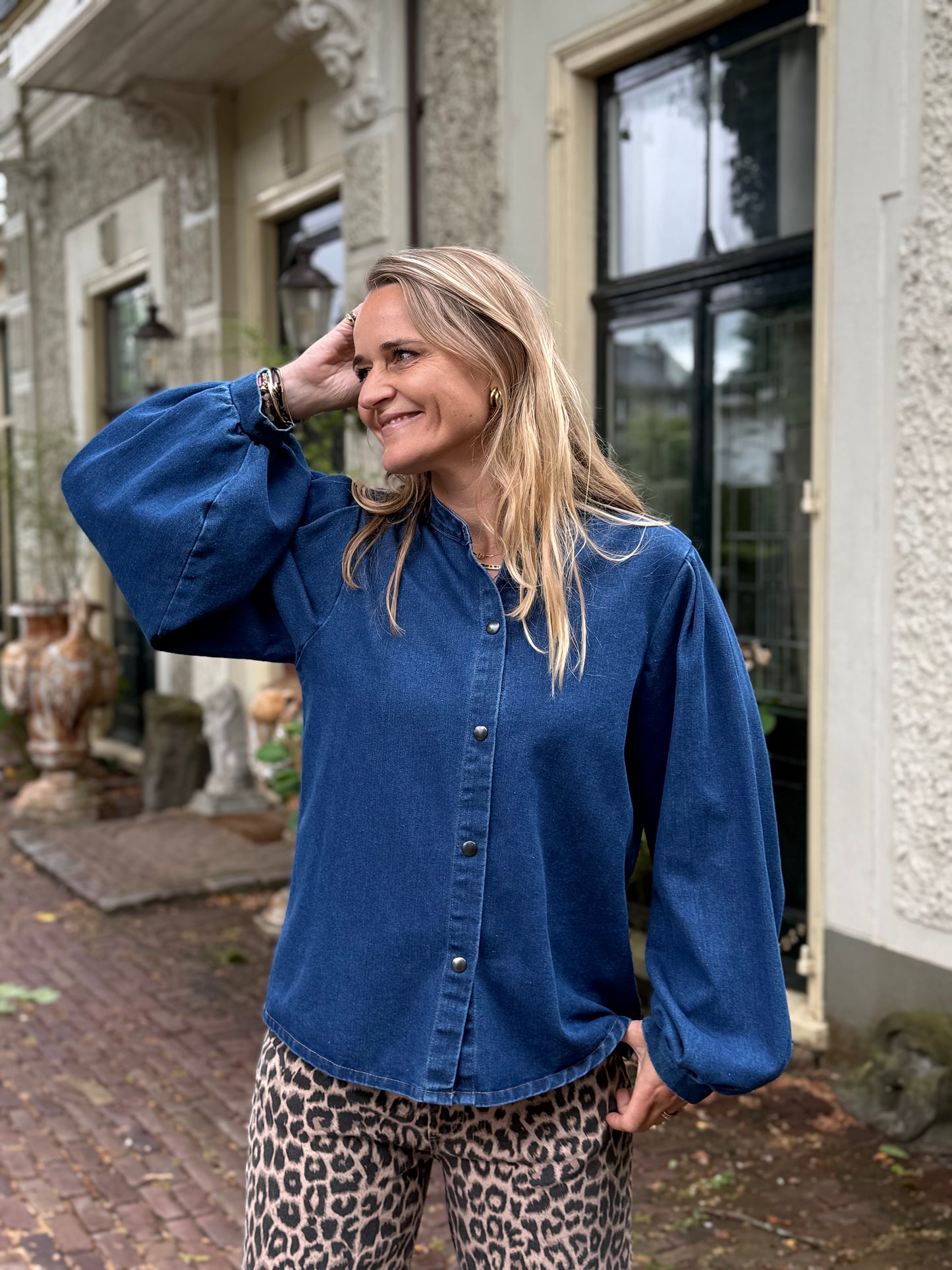 Denim Blouse one size