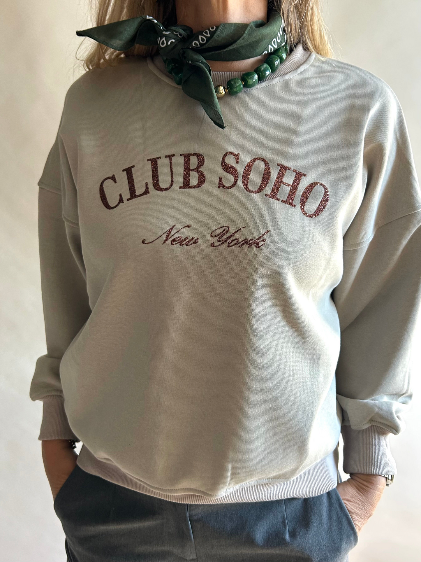 Sweater Club Soho NY beige