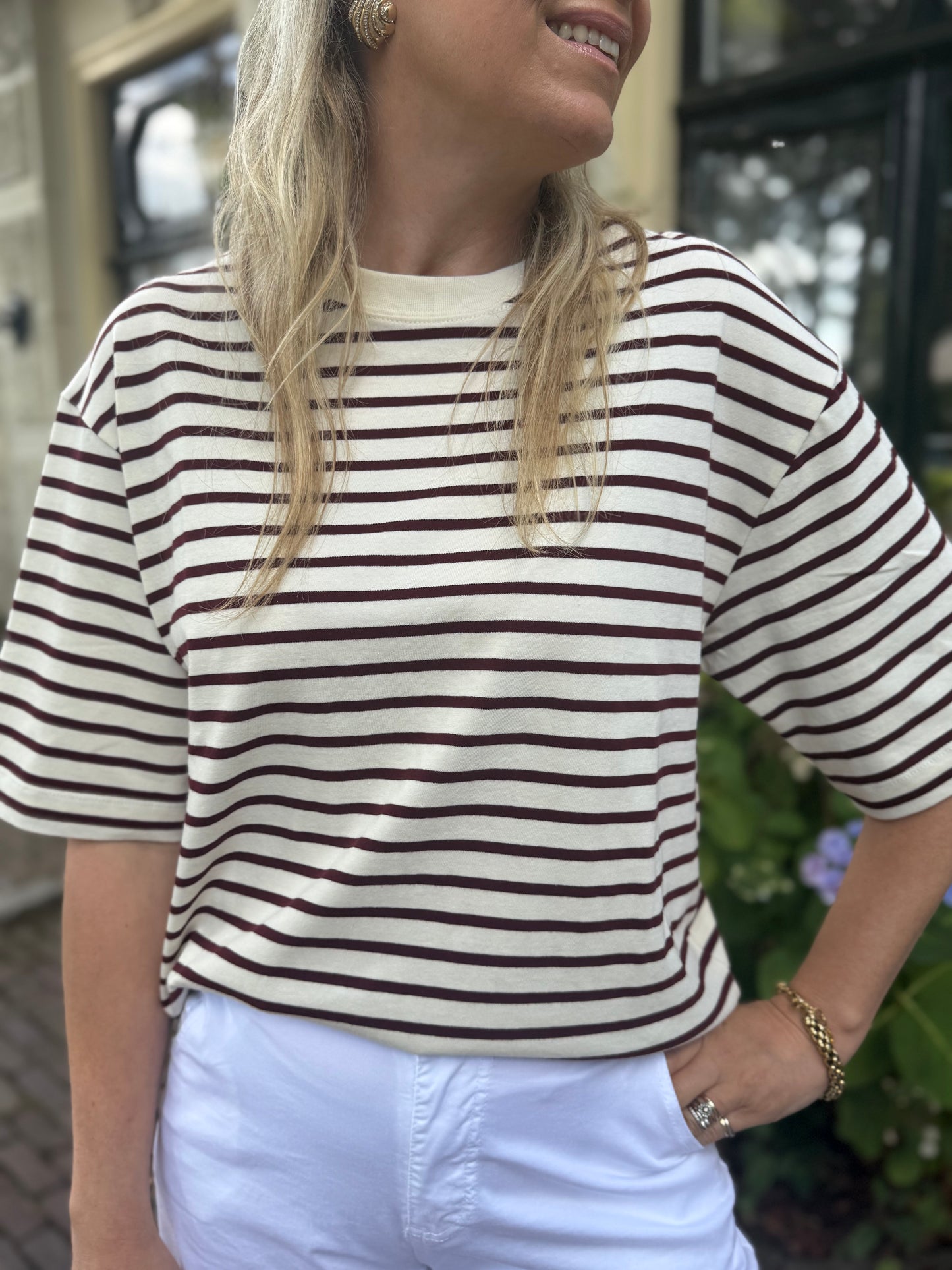 Loose fit catwalk T-shirt
