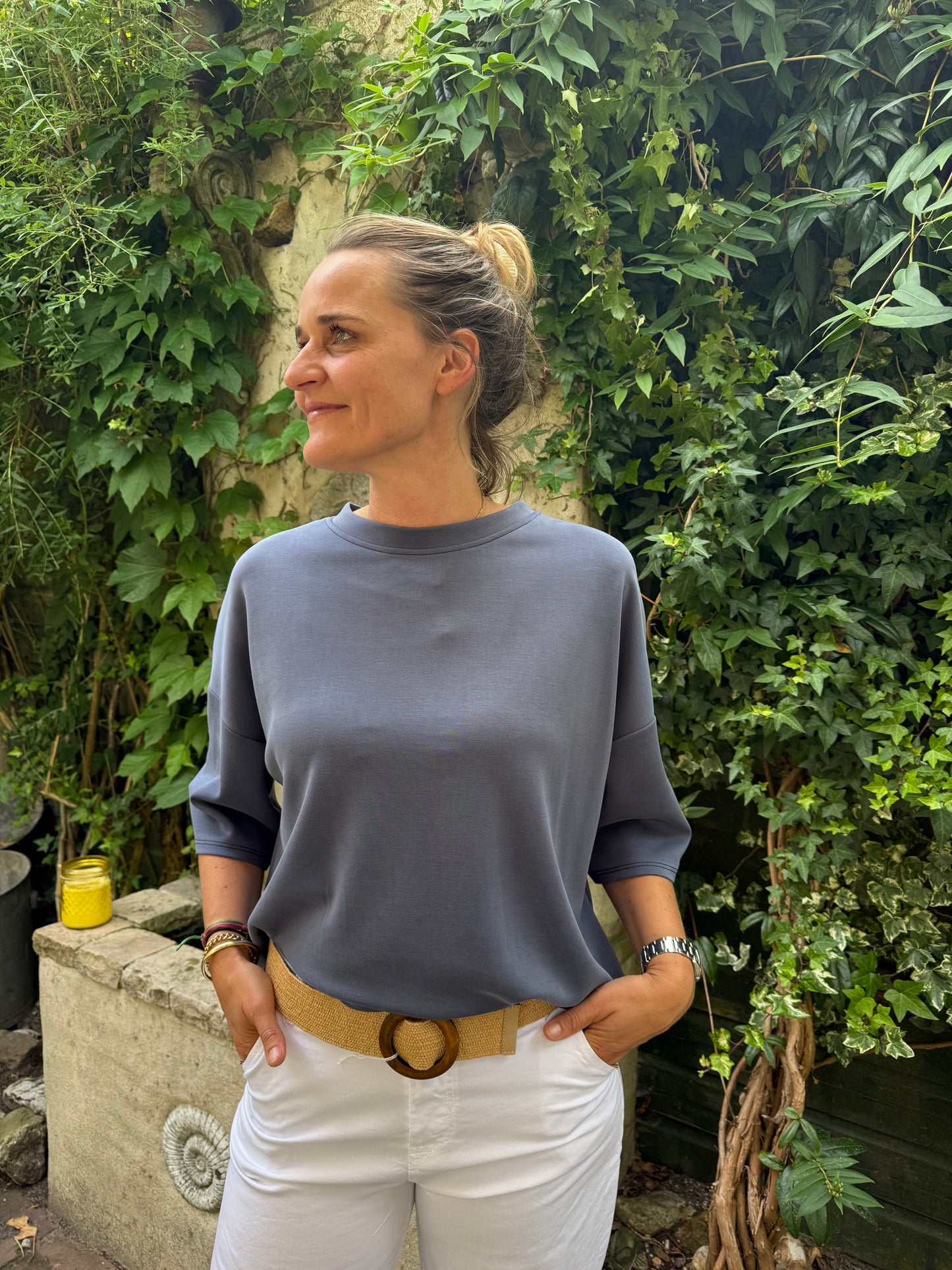 Sweatshirt korte mouw
