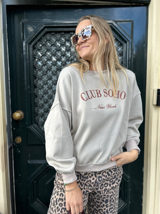 Sweater Club Soho NY beige