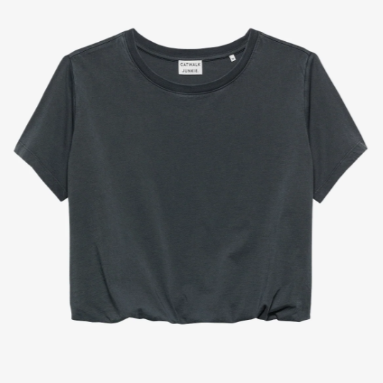 T-shirt tuck-in Catwalk Junkie grijs
